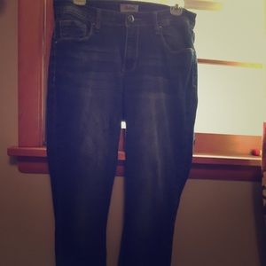 Stretchy skinny jeans
